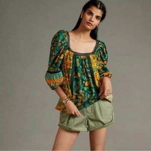 Farm Rio Anthropology top size S fits M/L MSRP$160